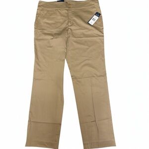 Chaps Bootcut Dress Pants Women’s Size 14 NWT Tan Khaki Career Work Slacks
